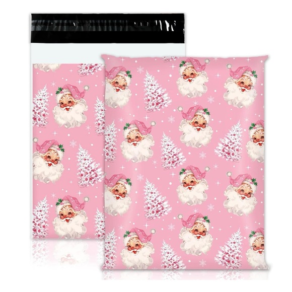 Vintage Santa Baby Poly Mailers 10x13 - Picture 1 of 3